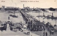 Schiffbrücke um 1908