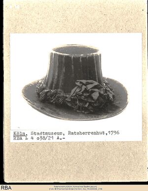 Ratsherrenhut 1736